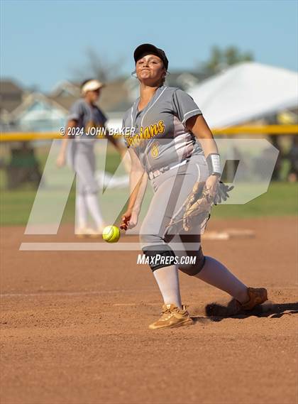 Thumbnail 1 in Churchill County vs. Pahrump Valley (NIAA 3A State Winners Semifinals) photogallery.