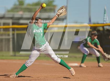 Thumbnail 2 in Churchill County vs. Pahrump Valley (NIAA 3A State Winners Semifinals) photogallery.
