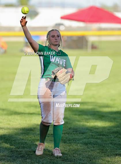 Thumbnail 2 in Churchill County vs. Pahrump Valley (NIAA 3A State Winners Semifinals) photogallery.