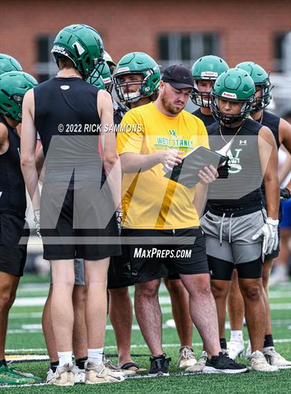 Thumbnail 1 in West Stanly vs Montgomery Central (7 on 7) photogallery.