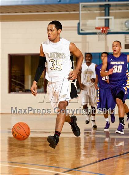 Thumbnail 2 in Cathedral vs. St. Anthony's (Catholic School Showcase) photogallery.