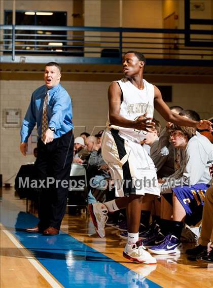 Thumbnail 1 in Cathedral vs. St. Anthony's (Catholic School Showcase) photogallery.