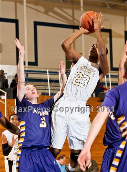 Thumbnail 2 in Cathedral vs. St. Anthony's (Catholic School Showcase) photogallery.