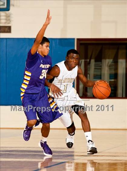 Thumbnail 1 in Cathedral vs. St. Anthony's (Catholic School Showcase) photogallery.