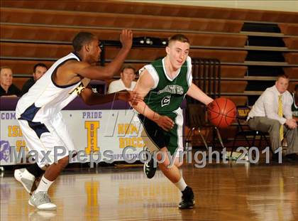 Thumbnail 2 in West Babylon vs. Westhampton Beach (2011 Holiday Tournament) photogallery.