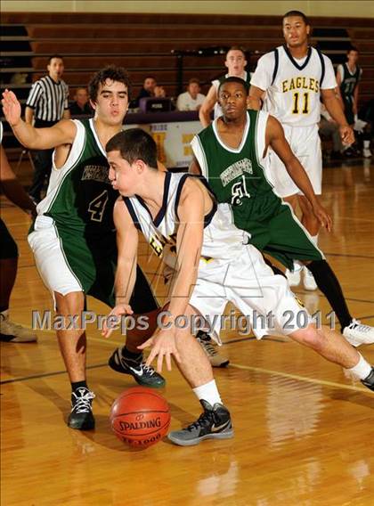 Thumbnail 1 in West Babylon vs. Westhampton Beach (2011 Holiday Tournament) photogallery.