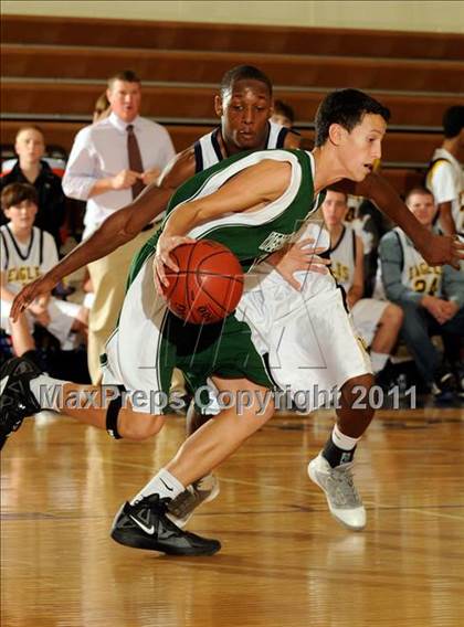 Thumbnail 1 in West Babylon vs. Westhampton Beach (2011 Holiday Tournament) photogallery.