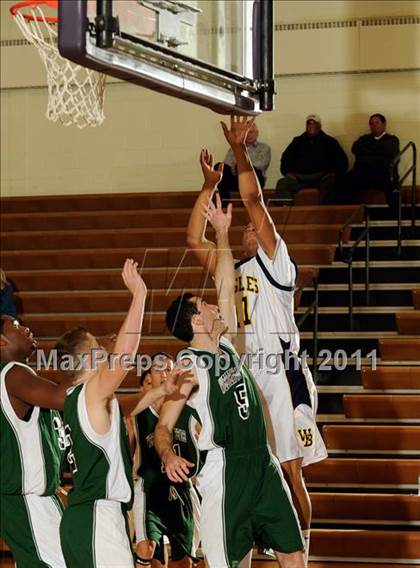 Thumbnail 3 in West Babylon vs. Westhampton Beach (2011 Holiday Tournament) photogallery.