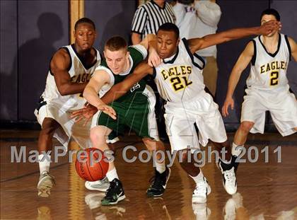 Thumbnail 1 in West Babylon vs. Westhampton Beach (2011 Holiday Tournament) photogallery.