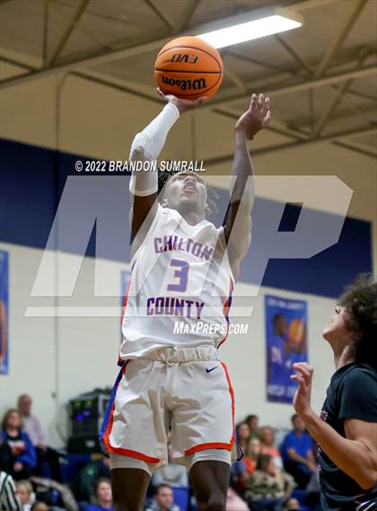 Thumbnail 2 in Chilton County vs Maplesville (Chilton County Tournament) photogallery.