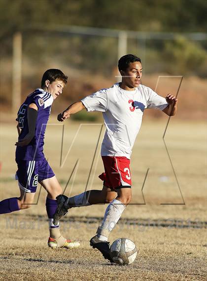 Thumbnail 3 in Tucson High Magnet School vs Rincon (Chris Maier Soccer Tournament) photogallery.