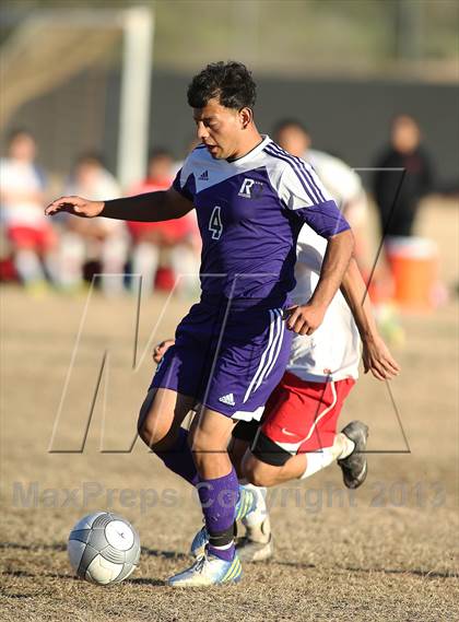 Thumbnail 2 in Tucson High Magnet School vs Rincon (Chris Maier Soccer Tournament) photogallery.