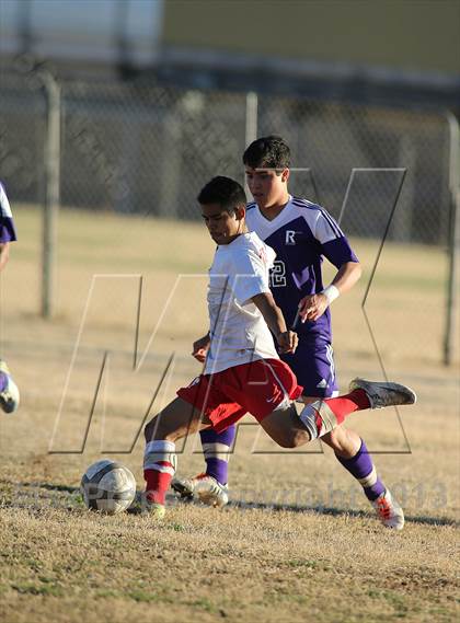 Thumbnail 2 in Tucson High Magnet School vs Rincon (Chris Maier Soccer Tournament) photogallery.