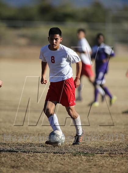 Thumbnail 1 in Tucson High Magnet School vs Rincon (Chris Maier Soccer Tournament) photogallery.