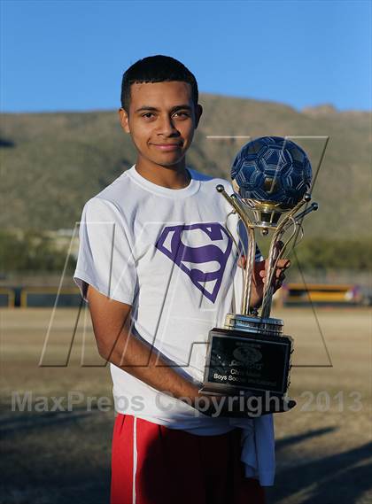 Thumbnail 3 in Tucson High Magnet School vs Rincon (Chris Maier Soccer Tournament) photogallery.