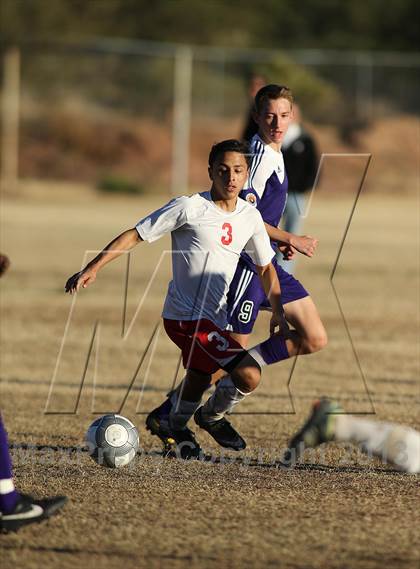 Thumbnail 1 in Tucson High Magnet School vs Rincon (Chris Maier Soccer Tournament) photogallery.