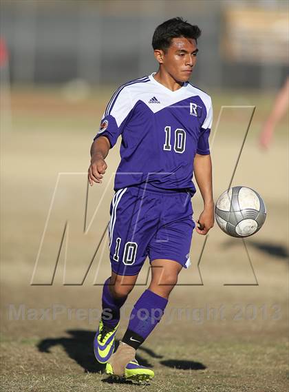 Thumbnail 3 in Tucson High Magnet School vs Rincon (Chris Maier Soccer Tournament) photogallery.