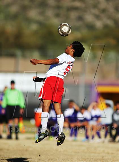 Thumbnail 1 in Tucson High Magnet School vs Rincon (Chris Maier Soccer Tournament) photogallery.