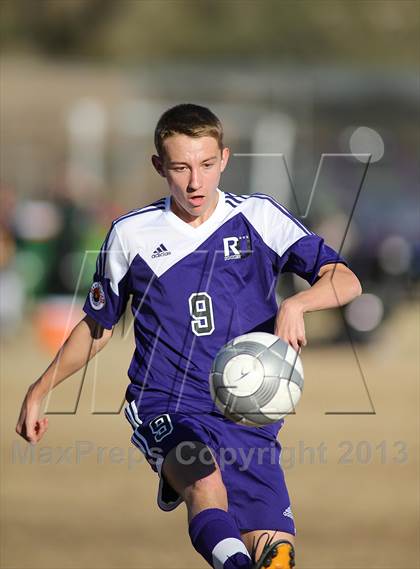 Thumbnail 2 in Tucson High Magnet School vs Rincon (Chris Maier Soccer Tournament) photogallery.