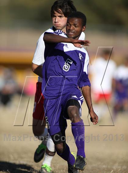 Thumbnail 2 in Tucson High Magnet School vs Rincon (Chris Maier Soccer Tournament) photogallery.