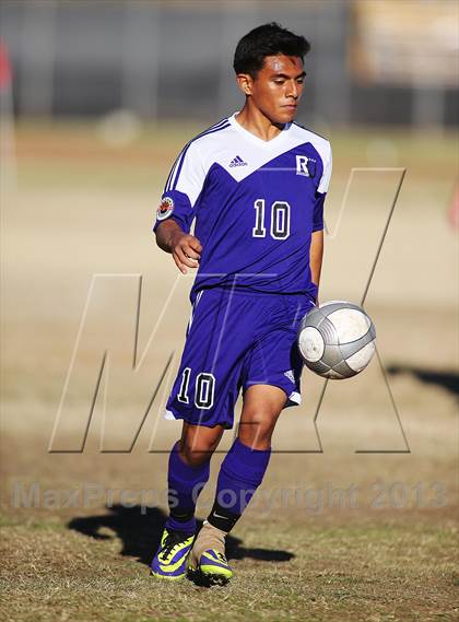 Thumbnail 2 in Tucson High Magnet School vs Rincon (Chris Maier Soccer Tournament) photogallery.