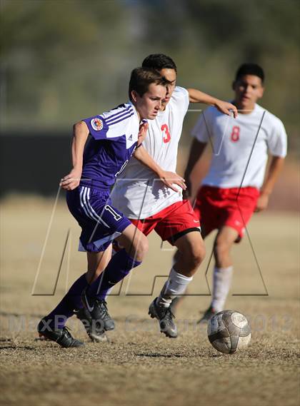 Thumbnail 2 in Tucson High Magnet School vs Rincon (Chris Maier Soccer Tournament) photogallery.