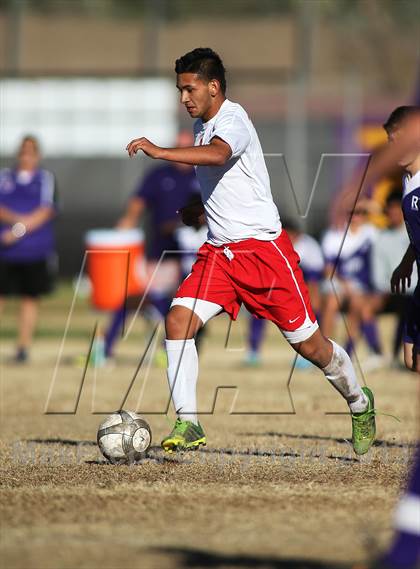 Thumbnail 2 in Tucson High Magnet School vs Rincon (Chris Maier Soccer Tournament) photogallery.