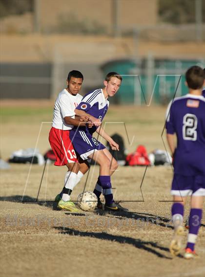 Thumbnail 3 in Tucson High Magnet School vs Rincon (Chris Maier Soccer Tournament) photogallery.