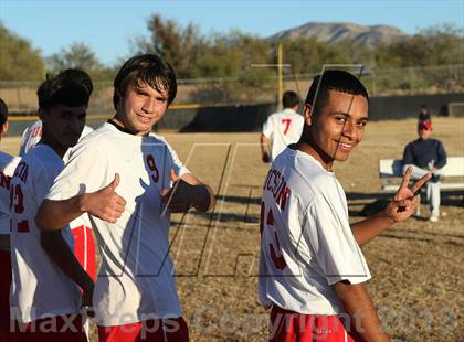Thumbnail 1 in Tucson High Magnet School vs Rincon (Chris Maier Soccer Tournament) photogallery.