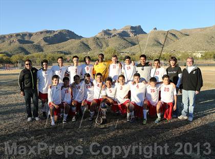 Thumbnail 1 in Tucson High Magnet School vs Rincon (Chris Maier Soccer Tournament) photogallery.