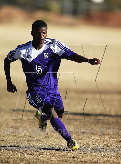 Thumbnail 1 in Tucson High Magnet School vs Rincon (Chris Maier Soccer Tournament) photogallery.