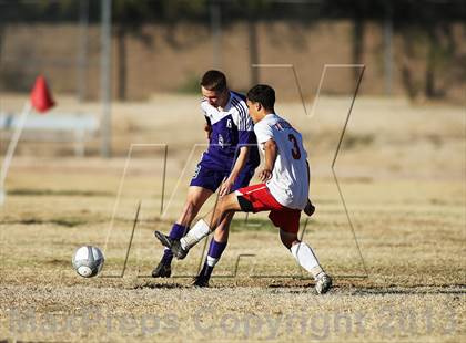 Thumbnail 2 in Tucson High Magnet School vs Rincon (Chris Maier Soccer Tournament) photogallery.