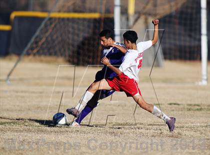 Thumbnail 2 in Tucson High Magnet School vs Rincon (Chris Maier Soccer Tournament) photogallery.