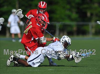 Thumbnail 2 in St. Augustine Prep vs Bergen Catholic (NJSIAA Quarterrfinal) photogallery.
