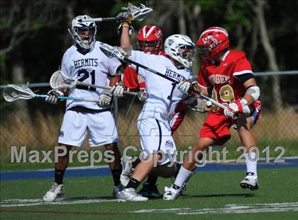Thumbnail 3 in St. Augustine Prep vs Bergen Catholic (NJSIAA Quarterrfinal) photogallery.