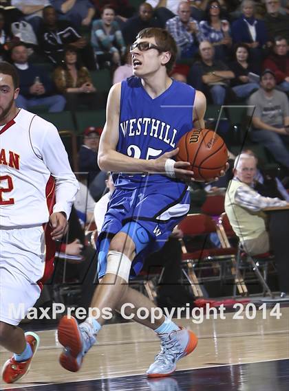 Thumbnail 2 in Olean vs. Westhill (NYSPHSAA Class B Final) photogallery.