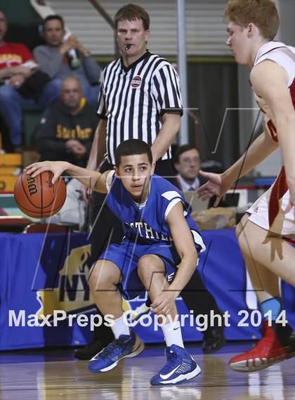 Thumbnail 2 in Olean vs. Westhill (NYSPHSAA Class B Final) photogallery.