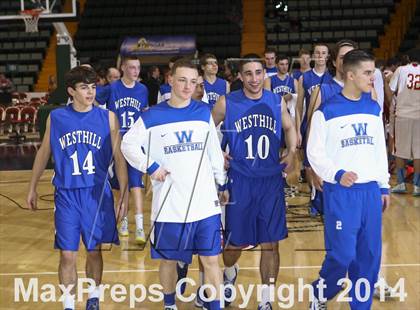 Thumbnail 3 in Olean vs. Westhill (NYSPHSAA Class B Final) photogallery.