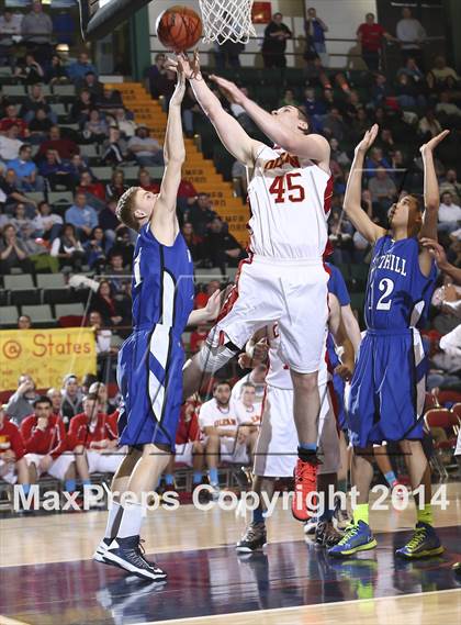 Thumbnail 1 in Olean vs. Westhill (NYSPHSAA Class B Final) photogallery.