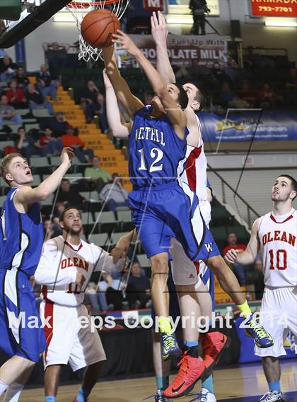 Thumbnail 3 in Olean vs. Westhill (NYSPHSAA Class B Final) photogallery.