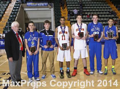 Thumbnail 1 in Olean vs. Westhill (NYSPHSAA Class B Final) photogallery.