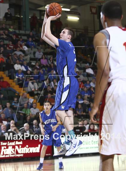 Thumbnail 1 in Olean vs. Westhill (NYSPHSAA Class B Final) photogallery.
