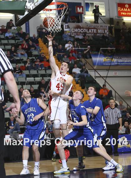 Thumbnail 2 in Olean vs. Westhill (NYSPHSAA Class B Final) photogallery.