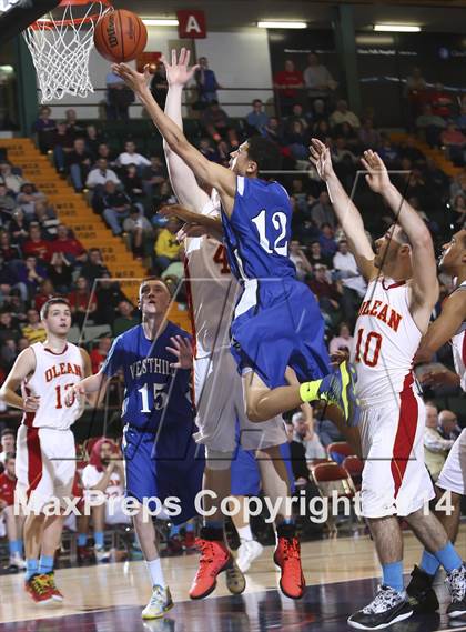 Thumbnail 2 in Olean vs. Westhill (NYSPHSAA Class B Final) photogallery.