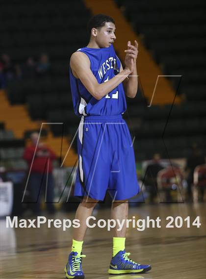 Thumbnail 2 in Olean vs. Westhill (NYSPHSAA Class B Final) photogallery.