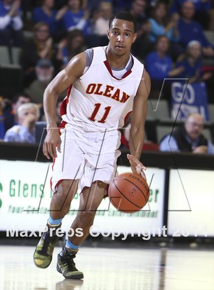 Thumbnail 3 in Olean vs. Westhill (NYSPHSAA Class B Final) photogallery.