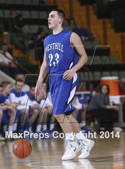 Thumbnail 2 in Olean vs. Westhill (NYSPHSAA Class B Final) photogallery.