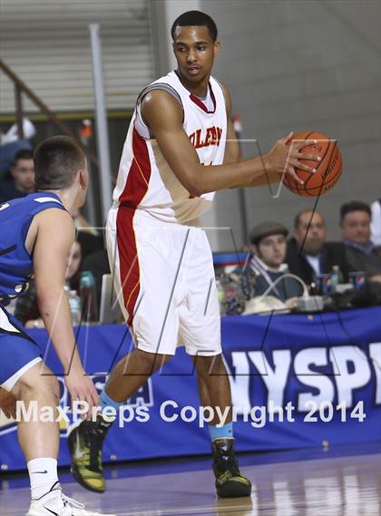 Thumbnail 2 in Olean vs. Westhill (NYSPHSAA Class B Final) photogallery.