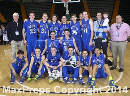 Thumbnail 2 in Olean vs. Westhill (NYSPHSAA Class B Final) photogallery.