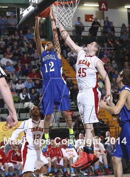 Thumbnail 1 in Olean vs. Westhill (NYSPHSAA Class B Final) photogallery.